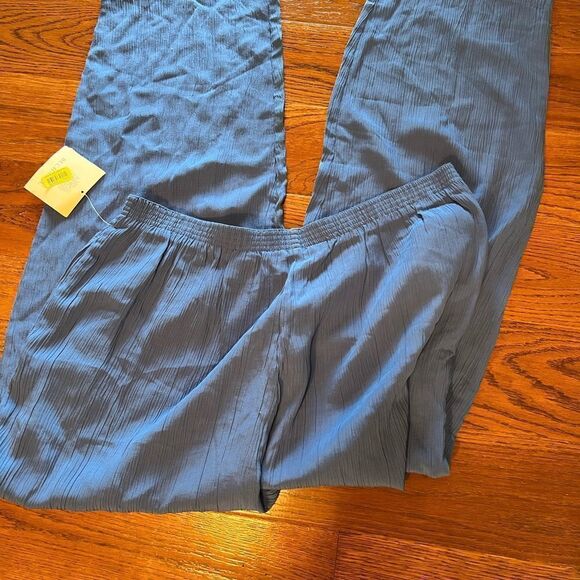 NWT Bechamel size XL beautiful blue pull on pants - Picture 4 of 4